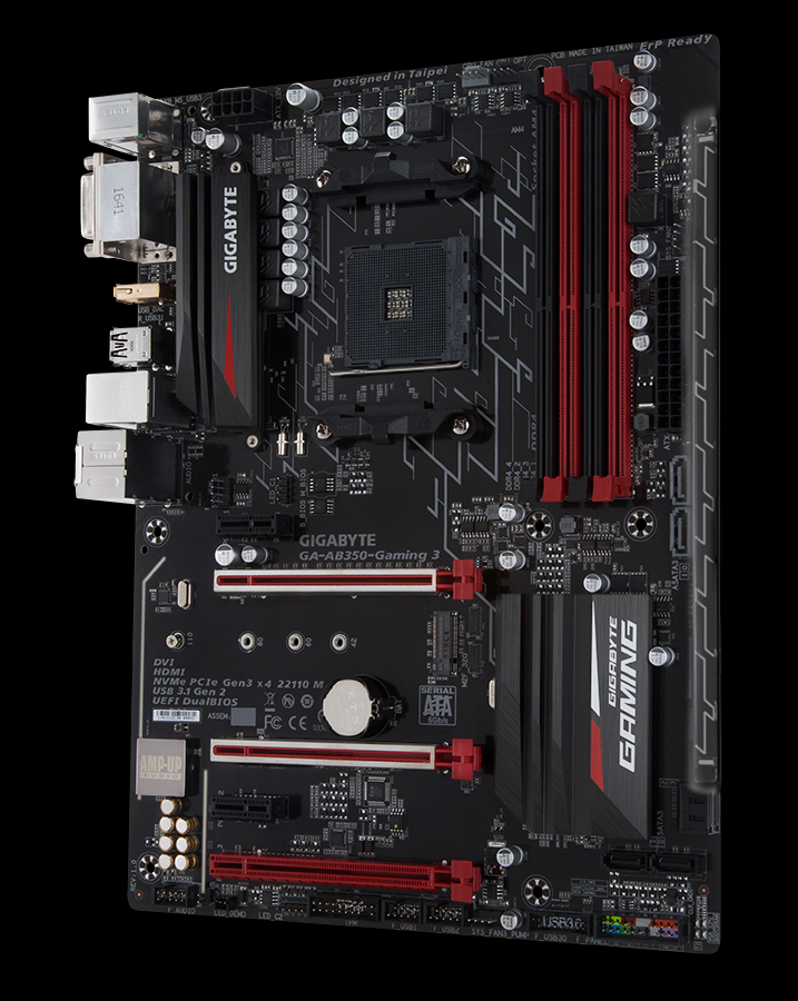 gigabyte ga ab350 gaming 3 rev 1.0