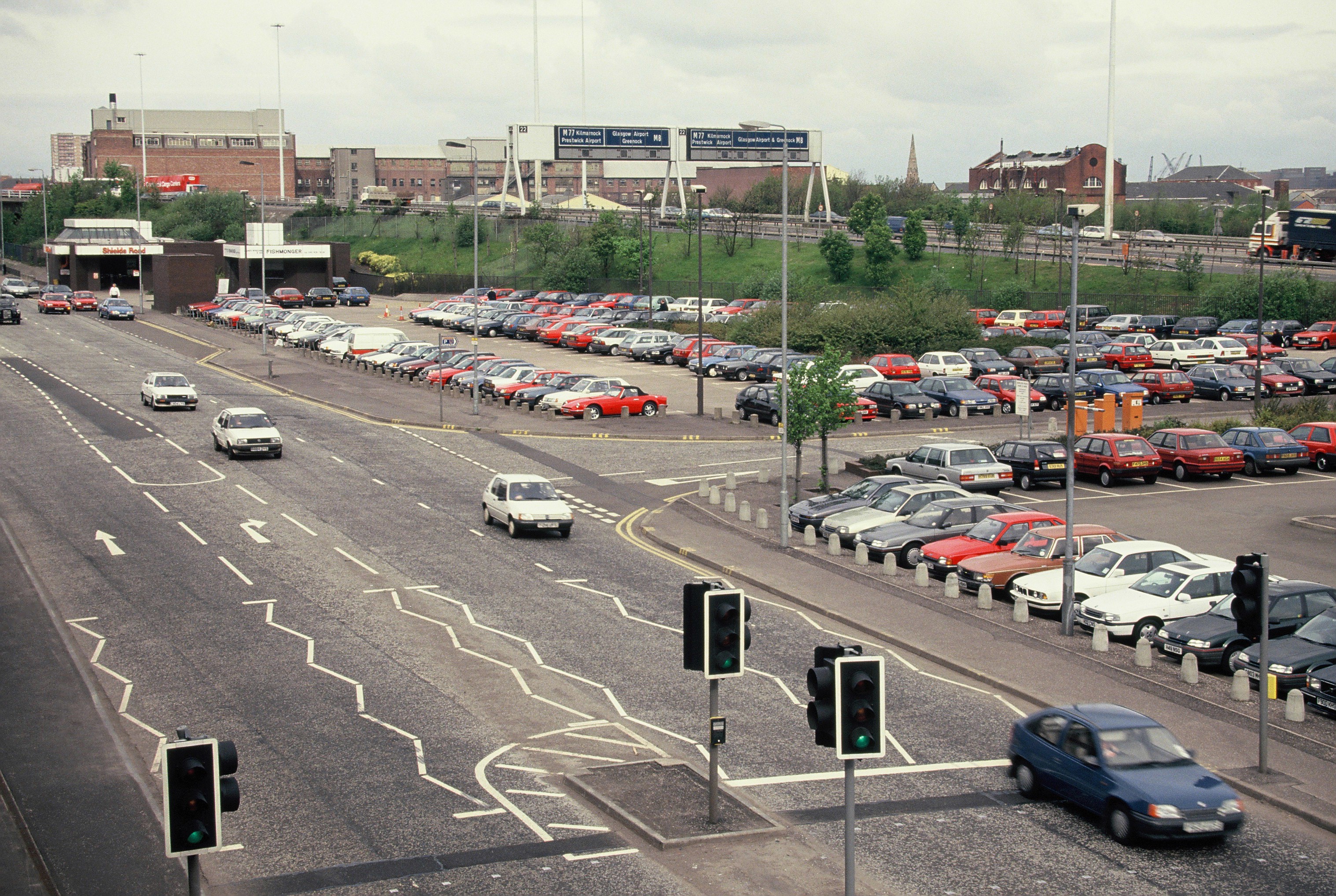 glasgow park and ride shields road