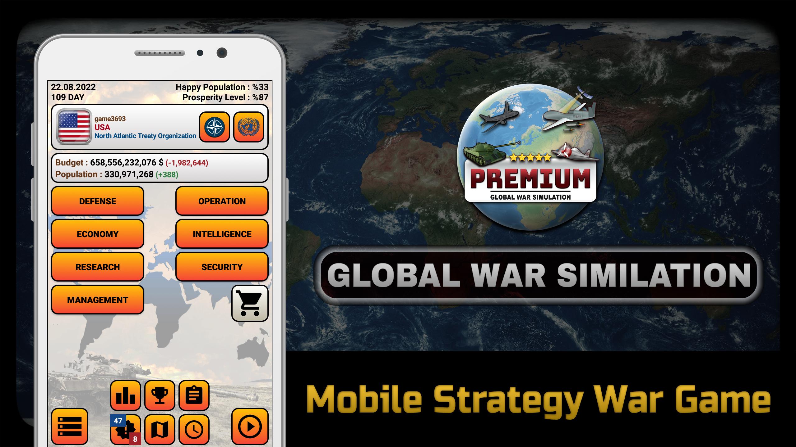 global war simulation premium indir