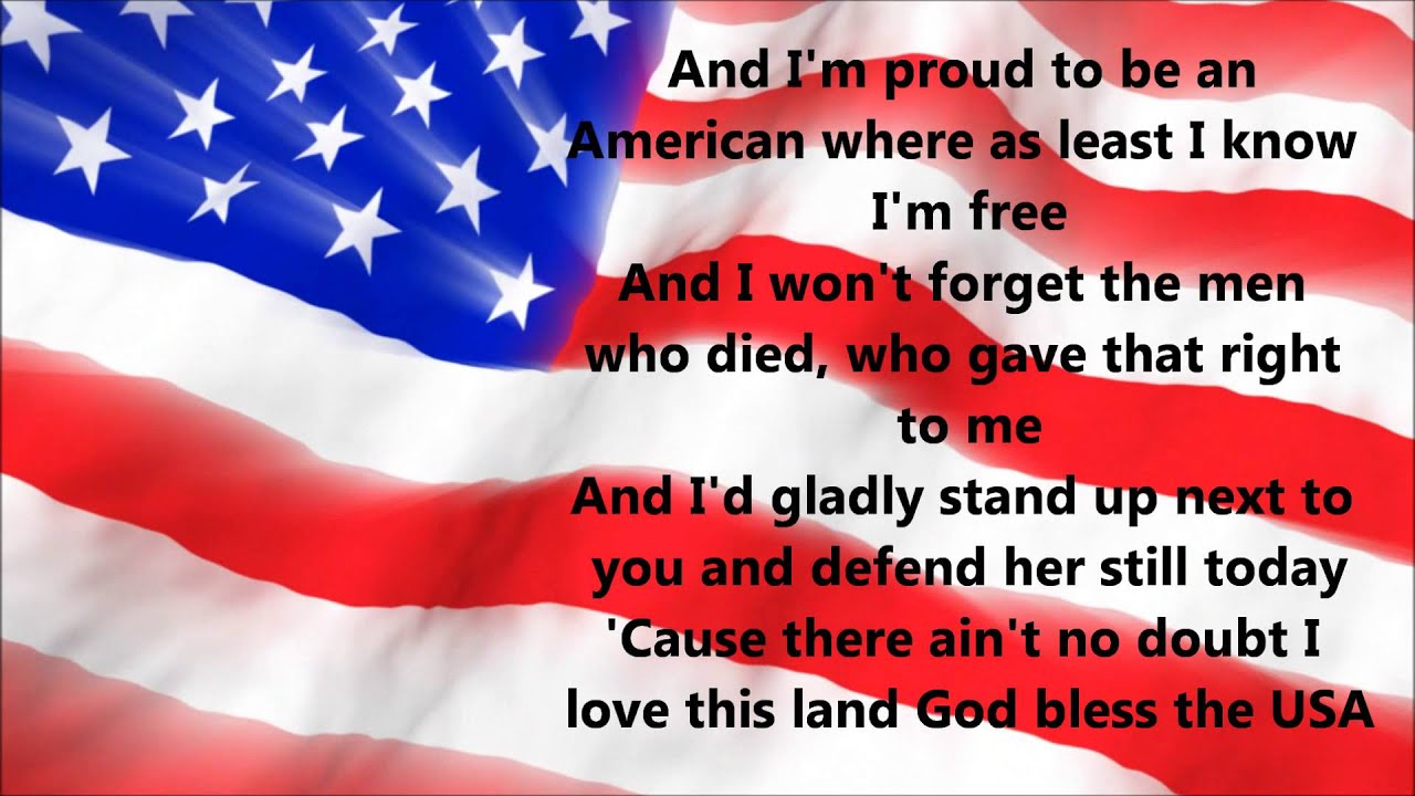 god bless america lyrics