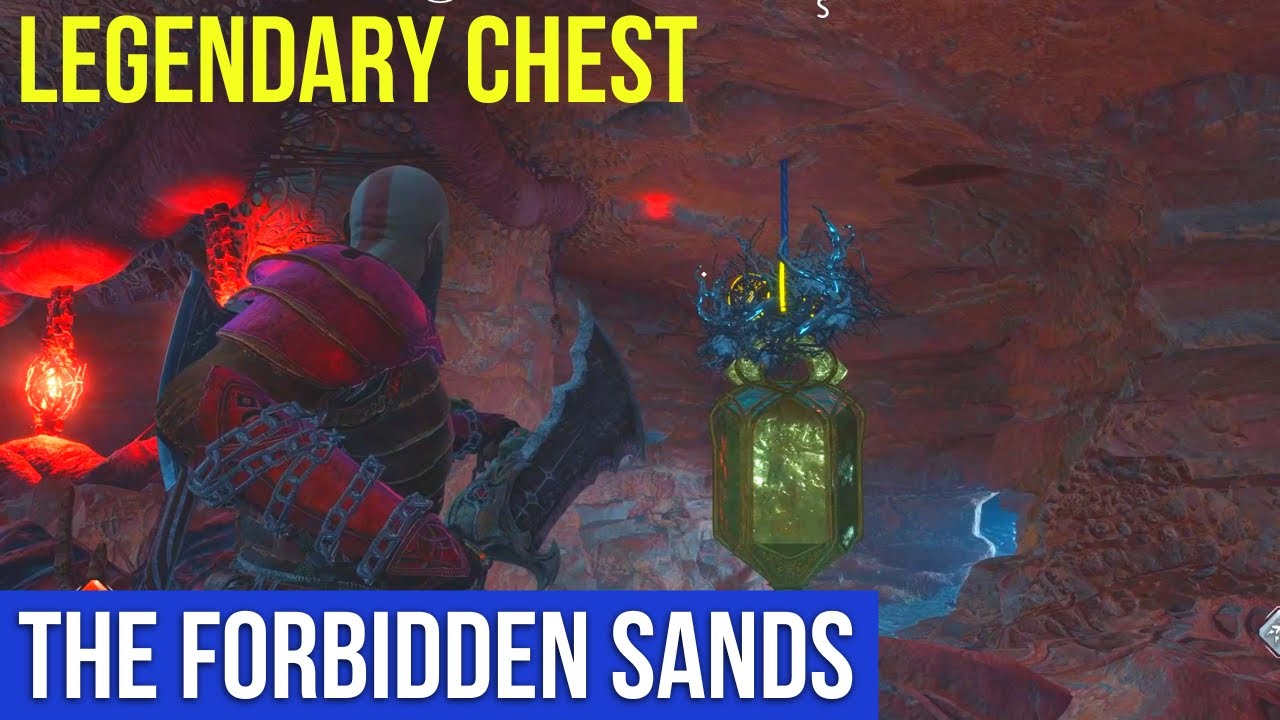 god of war ragnarok the forbidden sands legendary chest