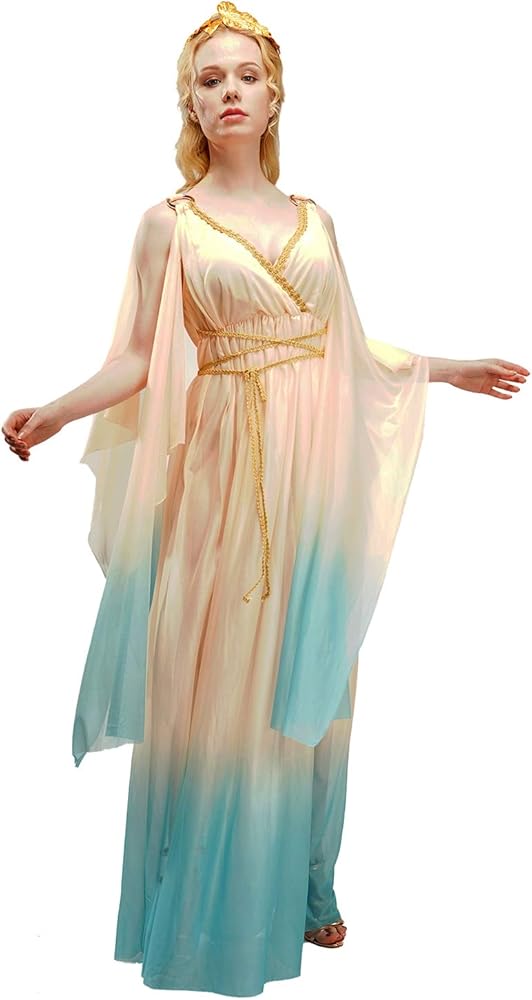 goddess costume with sleeves