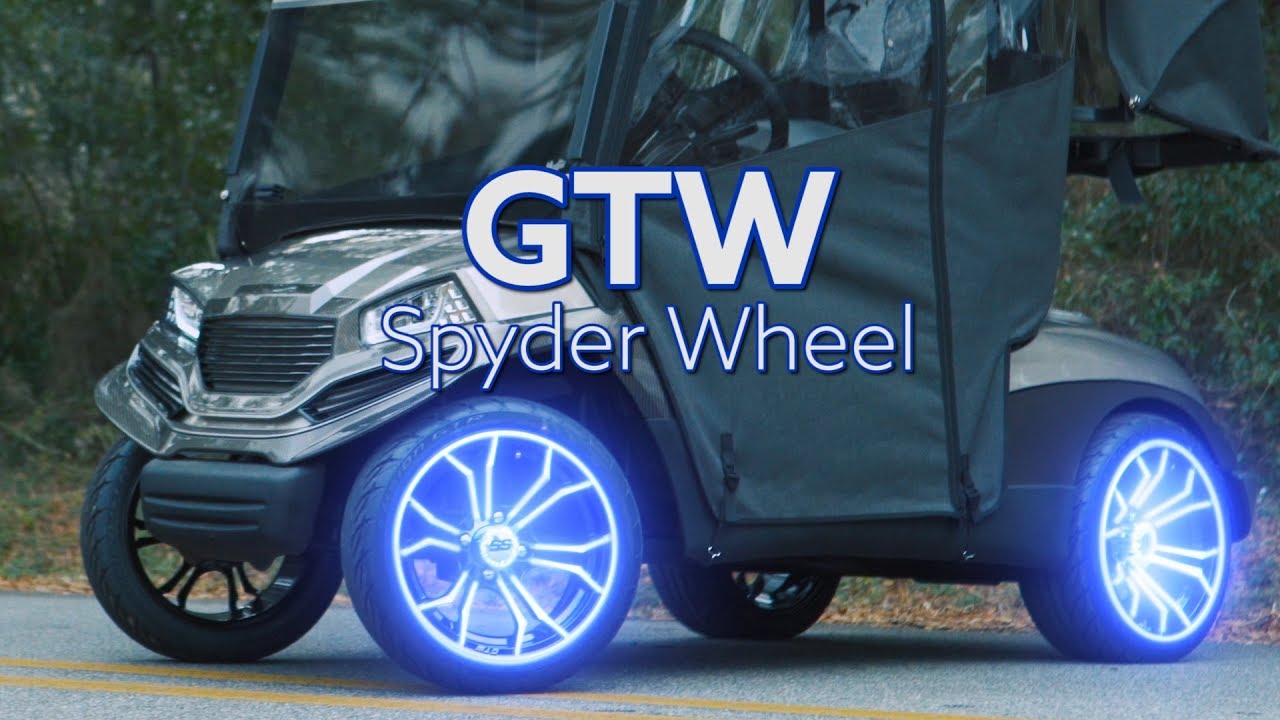 golf cart spinner rims