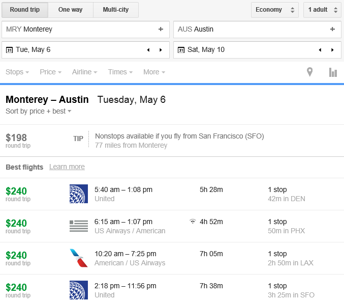 google flights to miami florida