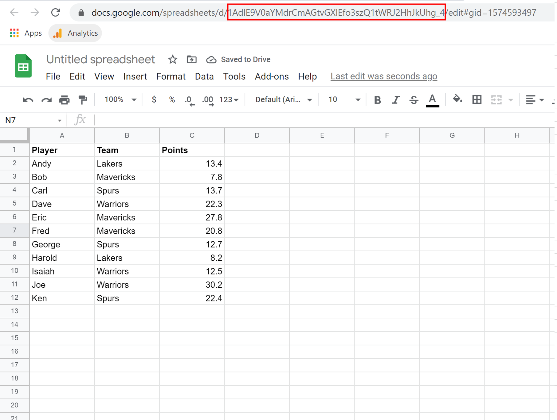 google sheets importrange