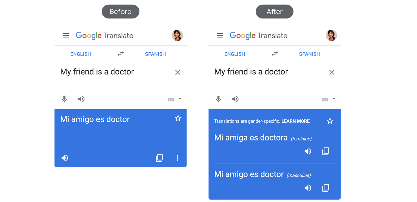 google translate mexican to english