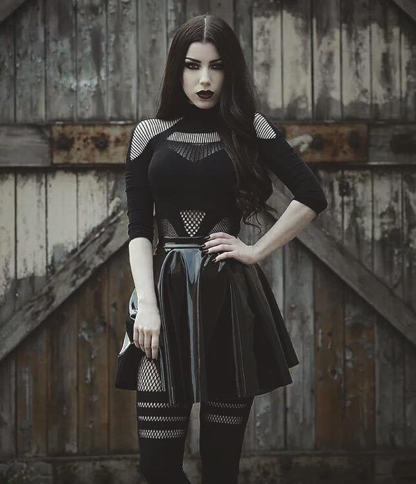 gothic party dress