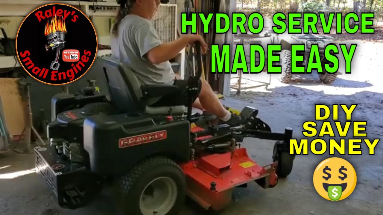 gravely zt hd 60 hydraulic oil change