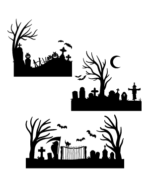 graveyard clipart