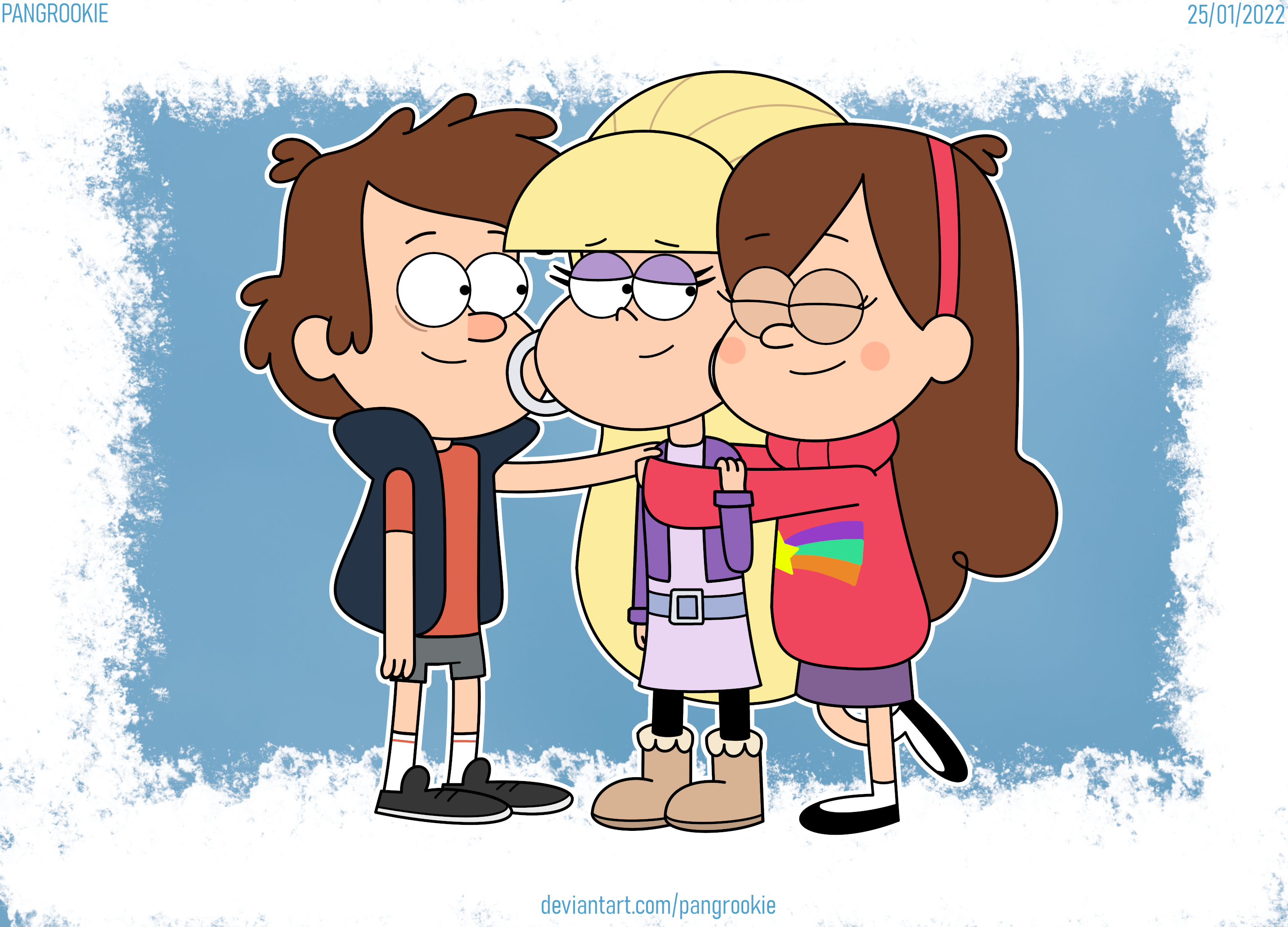 gravity falls dipper and pacifica