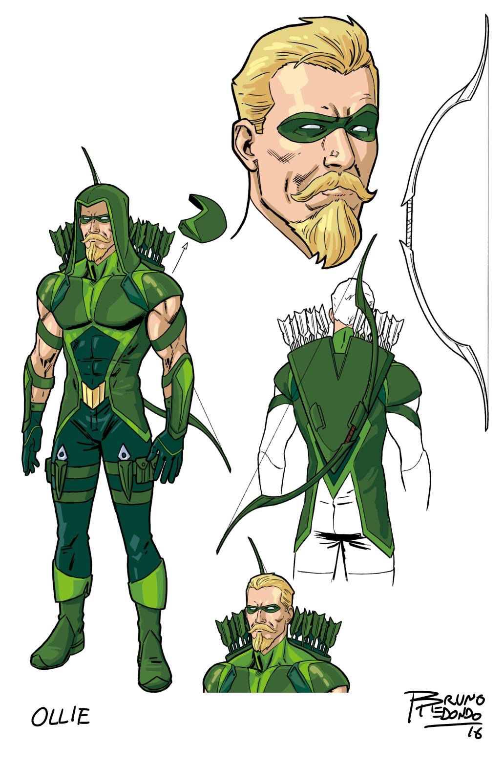 green arrow comic characters