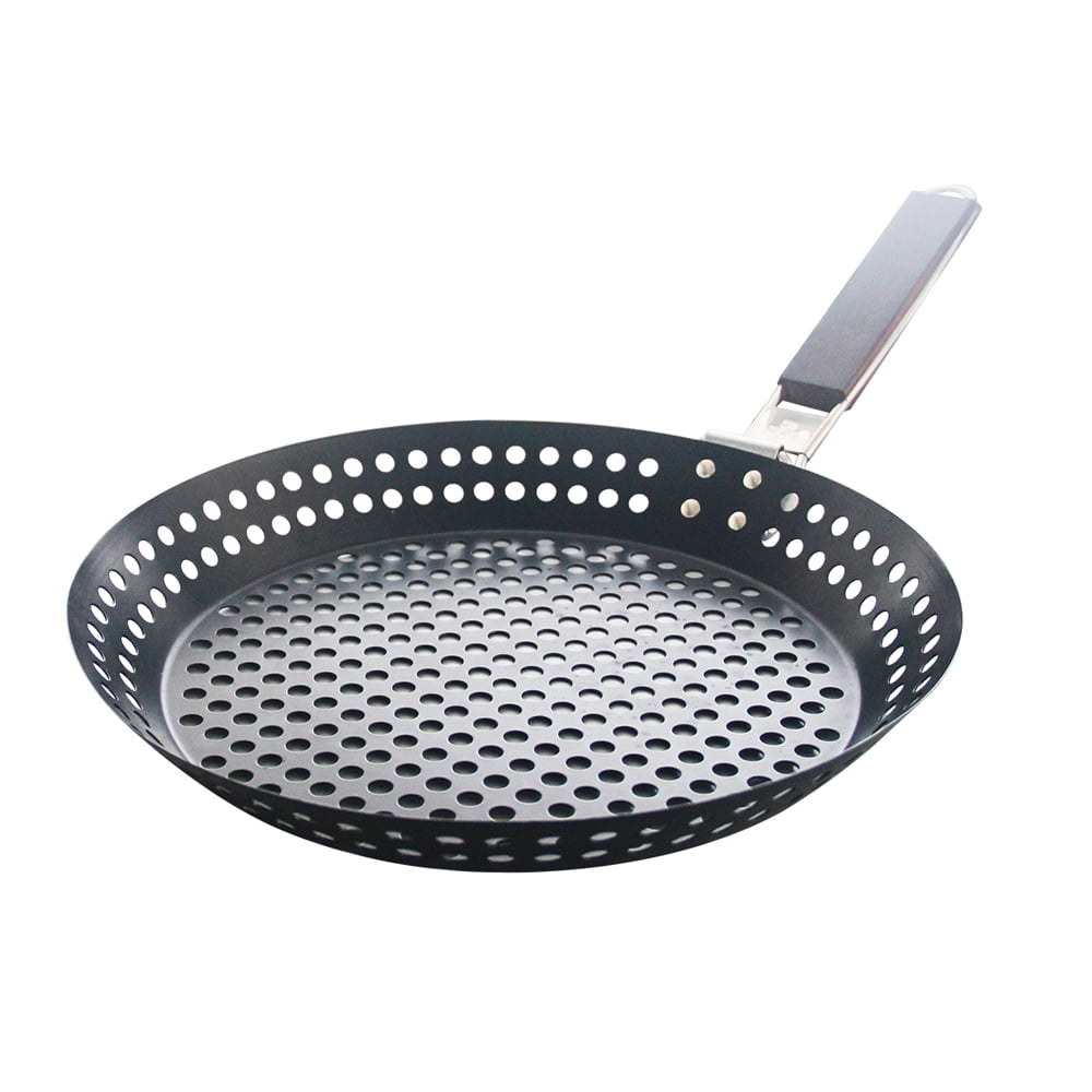 grill skillet with holes