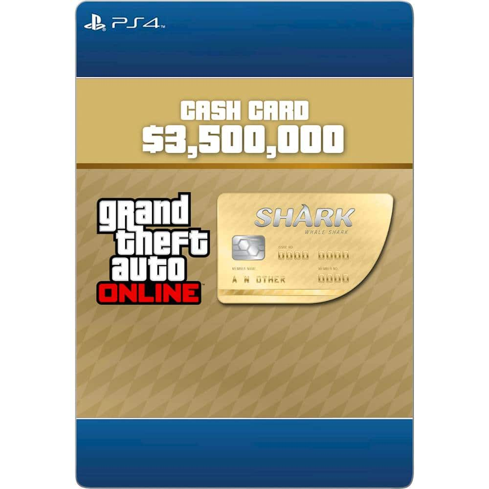 gta 5 cash card ps4