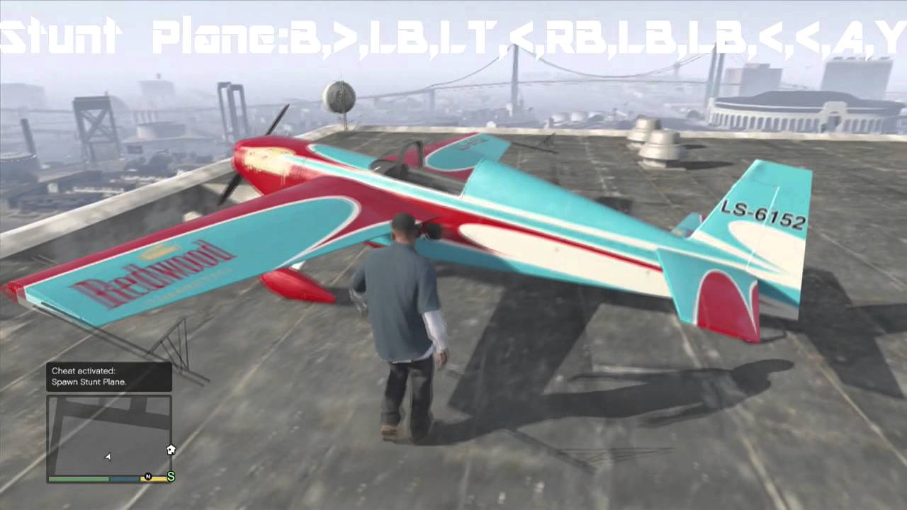 gta 5 stunt plane cheat ps3