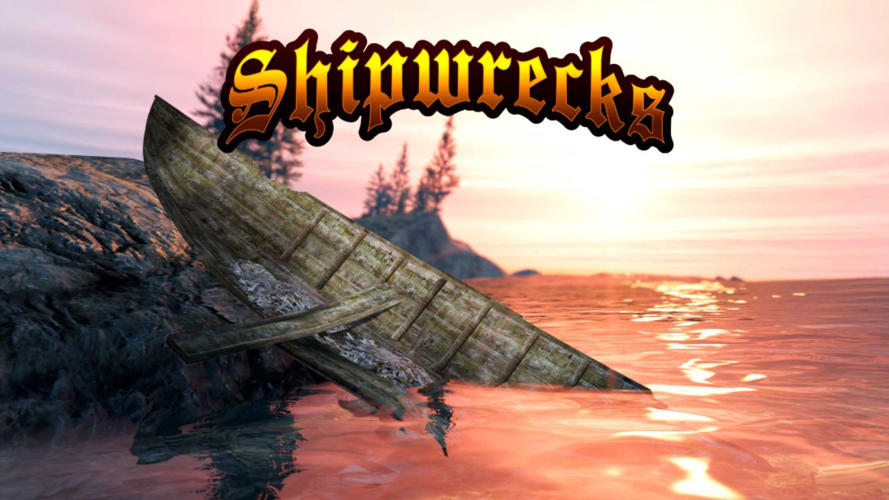 gta v shipwreck location