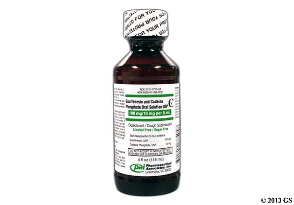 guaifenesin codeine solution