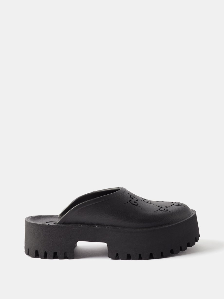 gucci clogs rubber