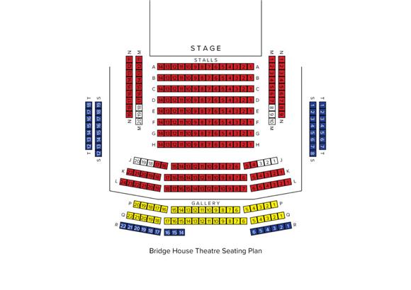 guys and dolls bridge theatre seating plan