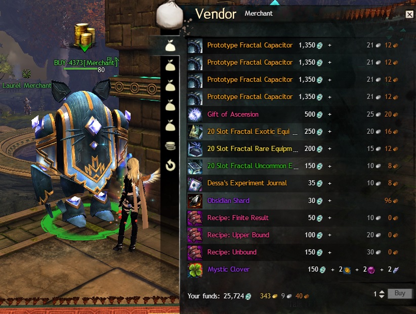 gw2 crafting ascended gear