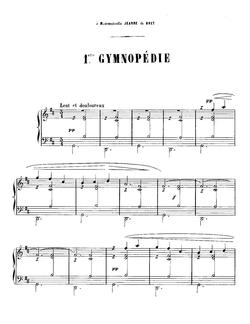 gymnopédie no. 1 by erik satie