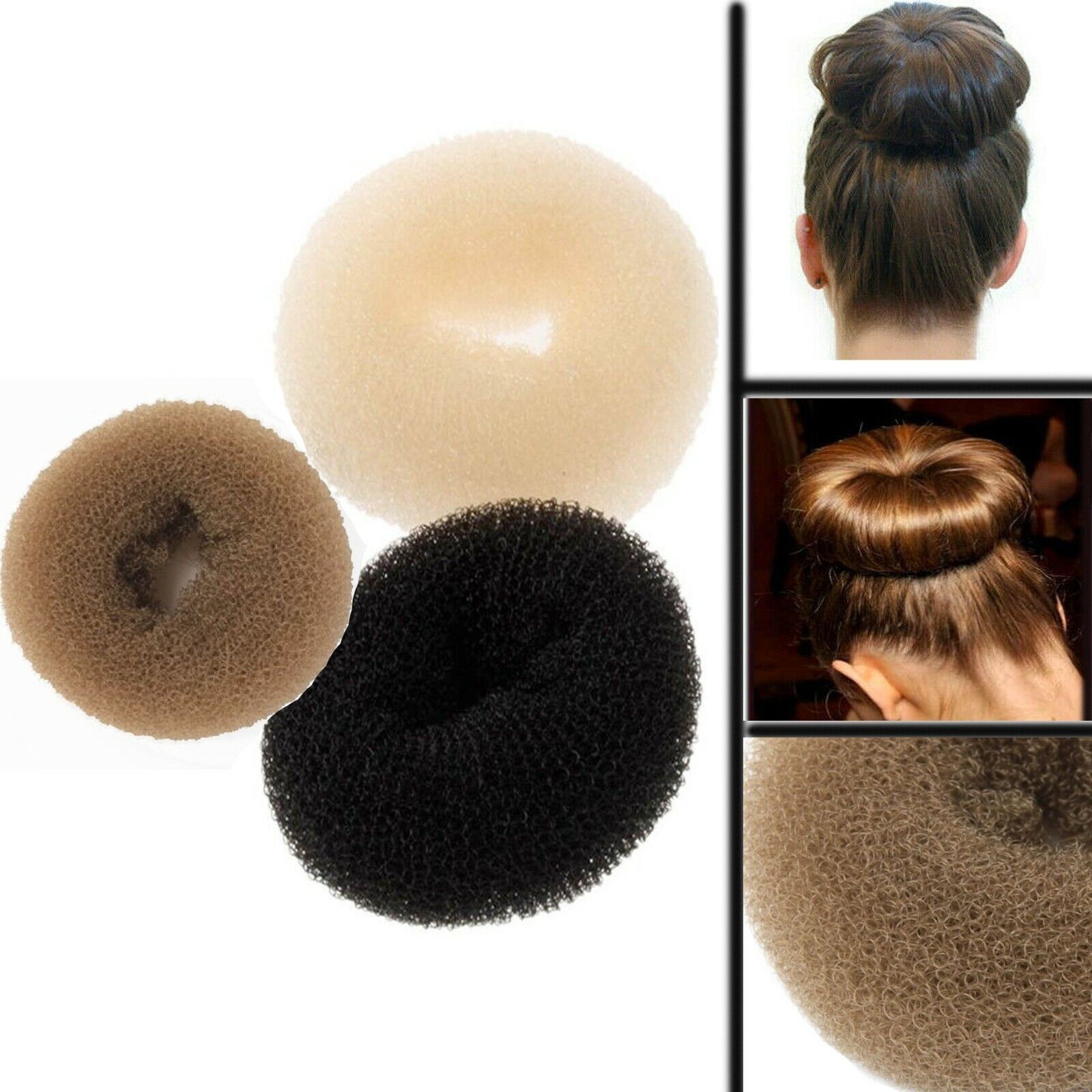 hair bun donut