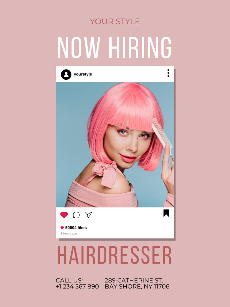 hair salon vacancy