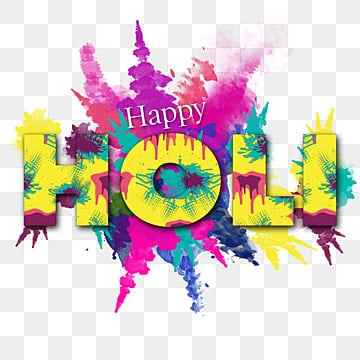 happy holi png background