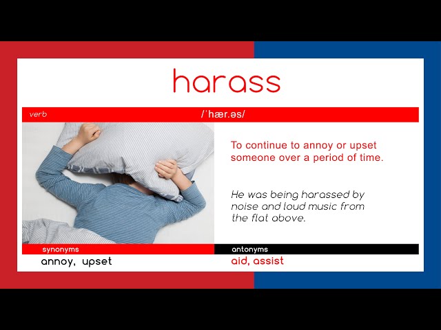 harass synonym