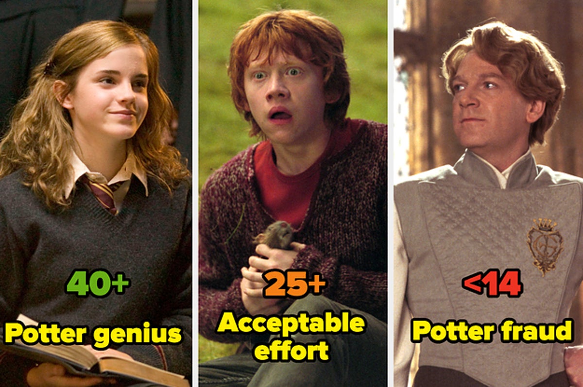 harry potter quizzes buzzfeed