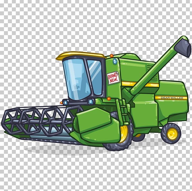 harvester clipart