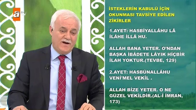 hayırlı kısmet için dua nihat hatipoğlu