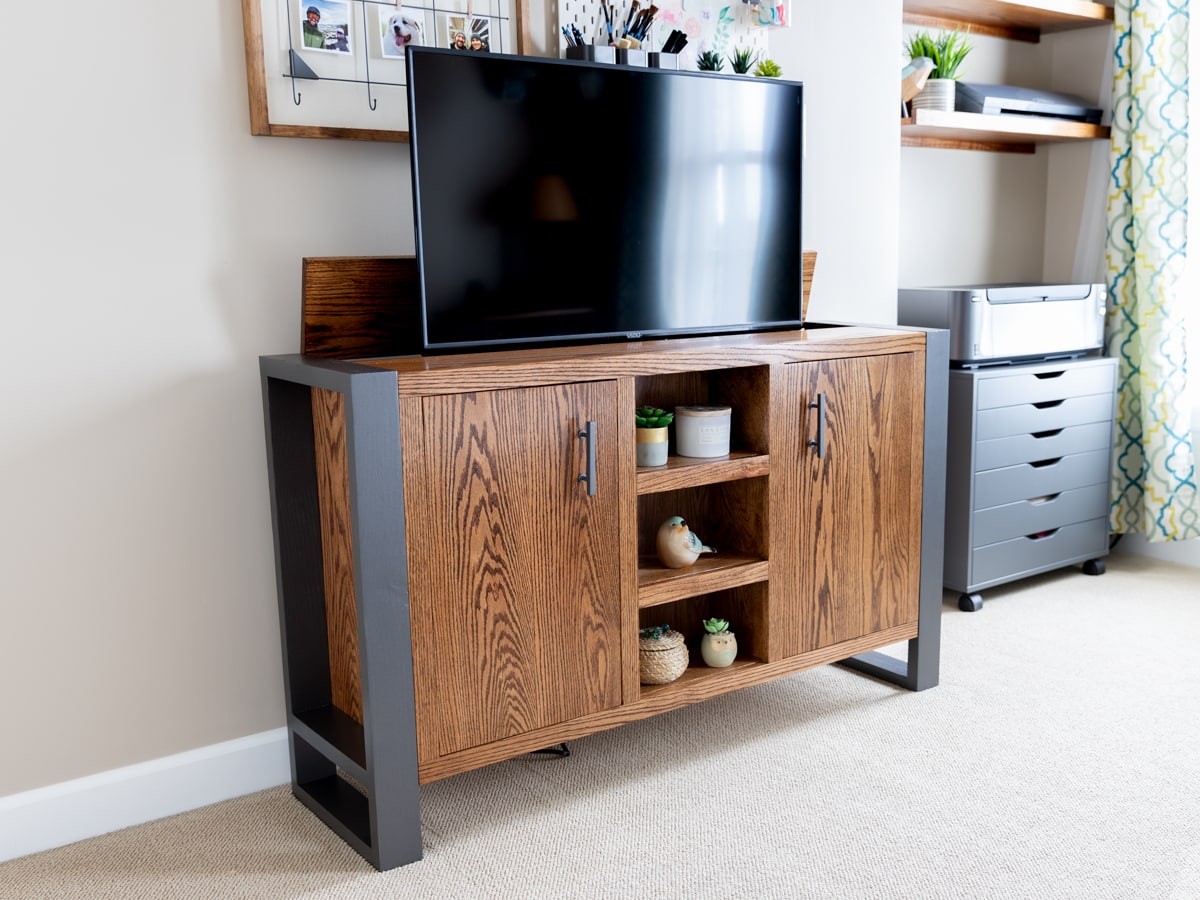 hidden tv cabinet