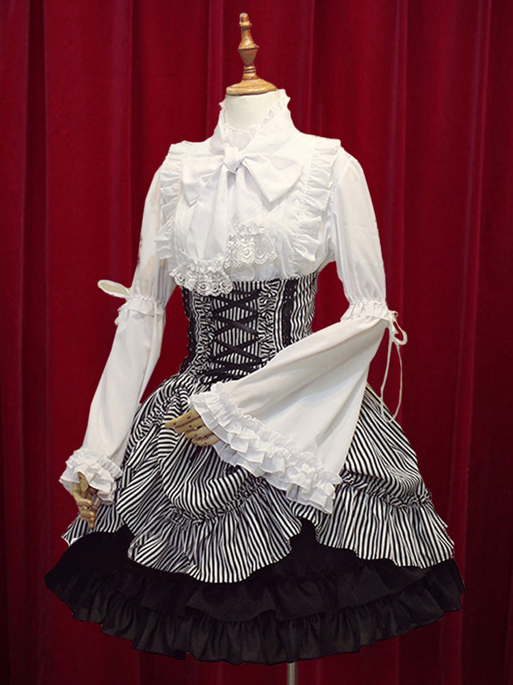 high waisted lolita skirt