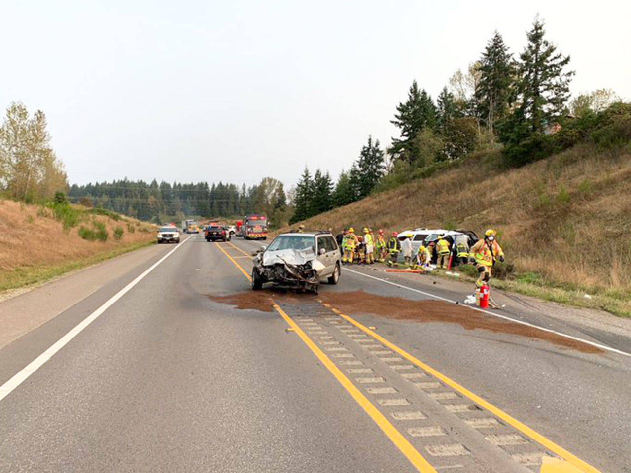 highway 2 accident snohomish today