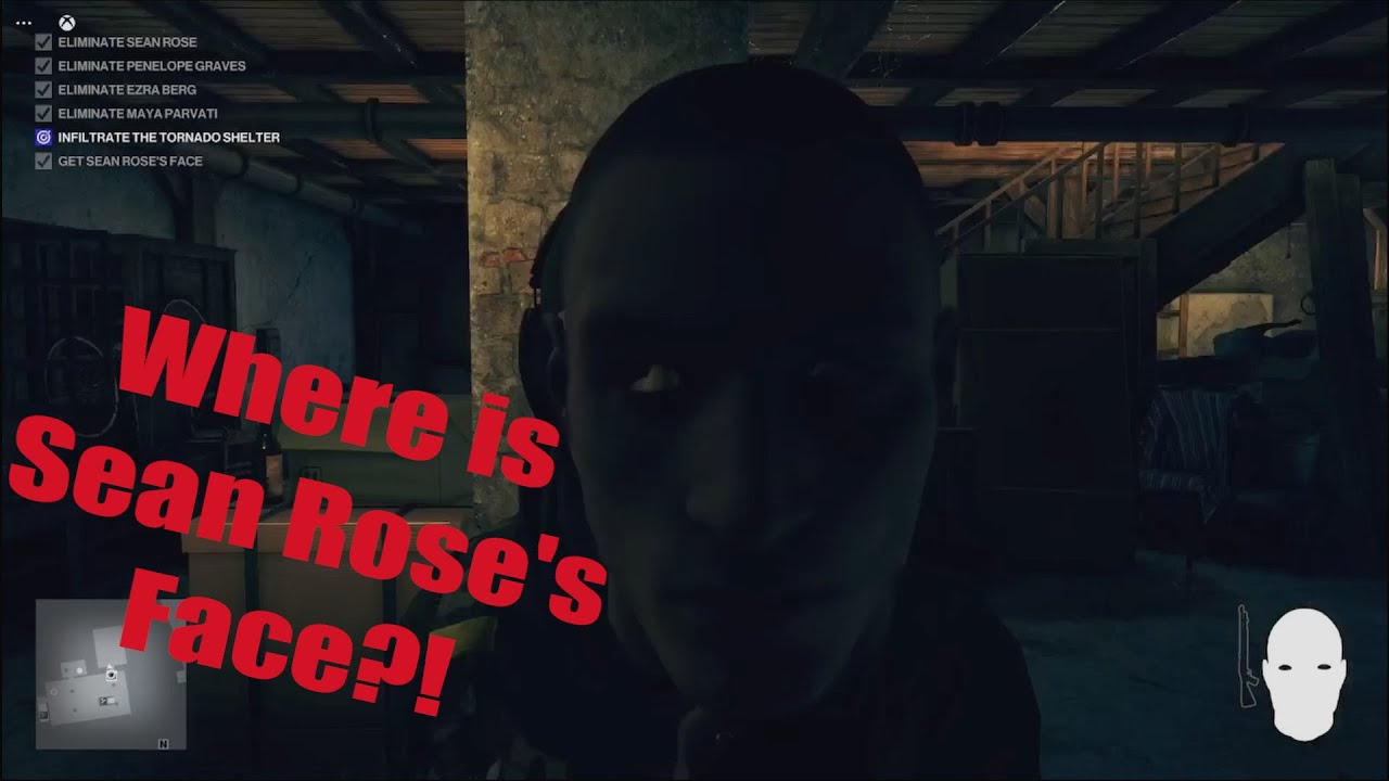 hitman sean rose face