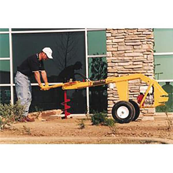 home depot post hole digger rental