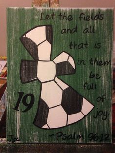 homemade soccer poster ideas