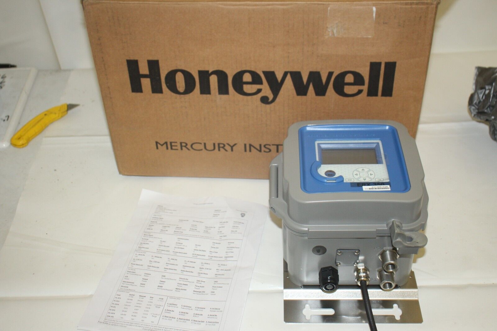 honeywell mercury instruments