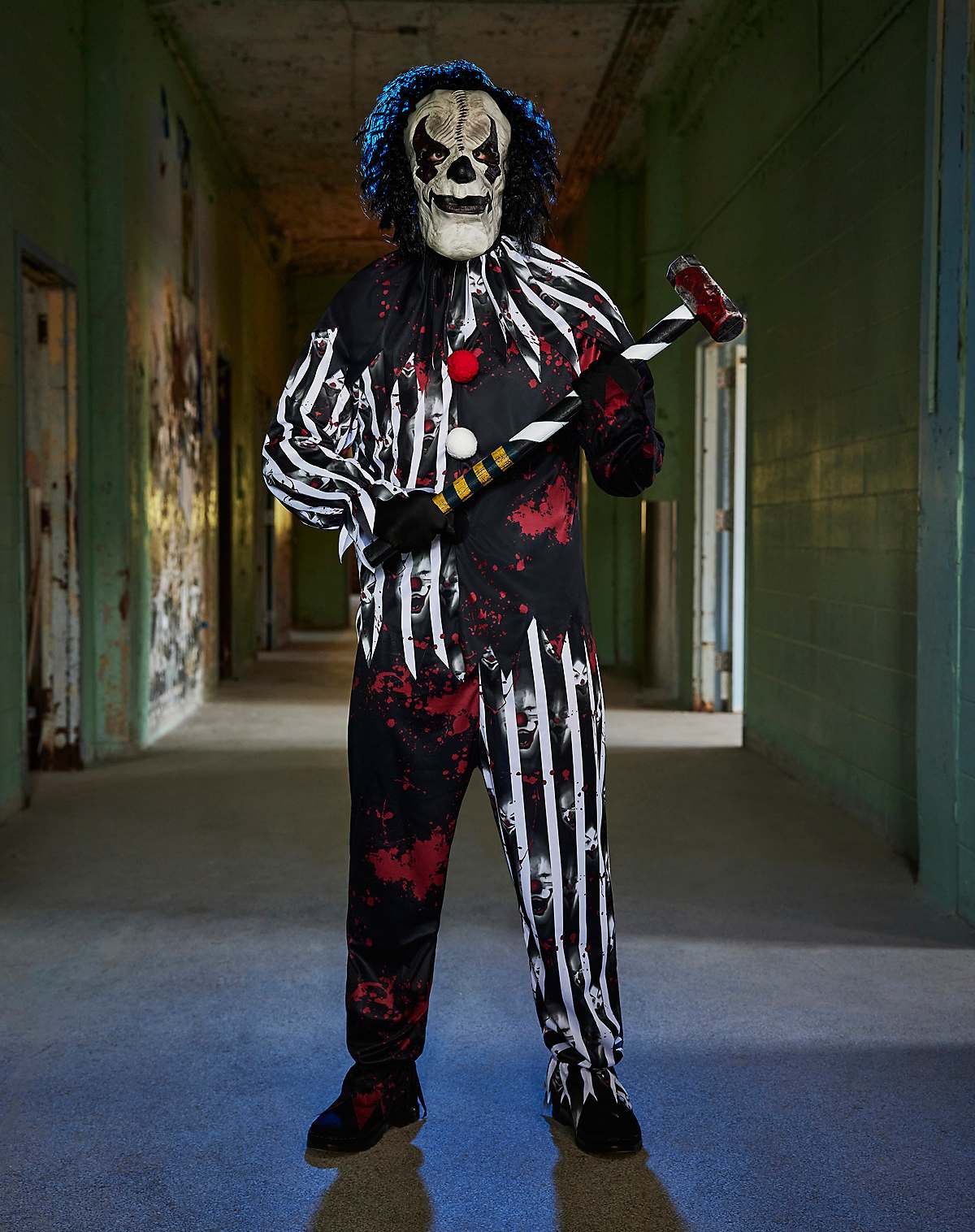 horror clown suit