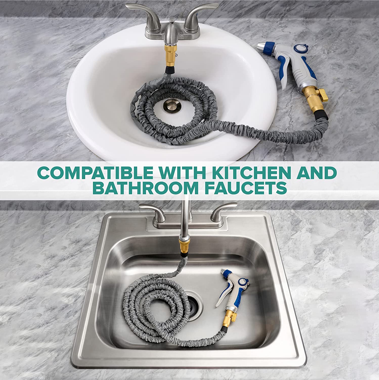 hose attachment for kitchen sink