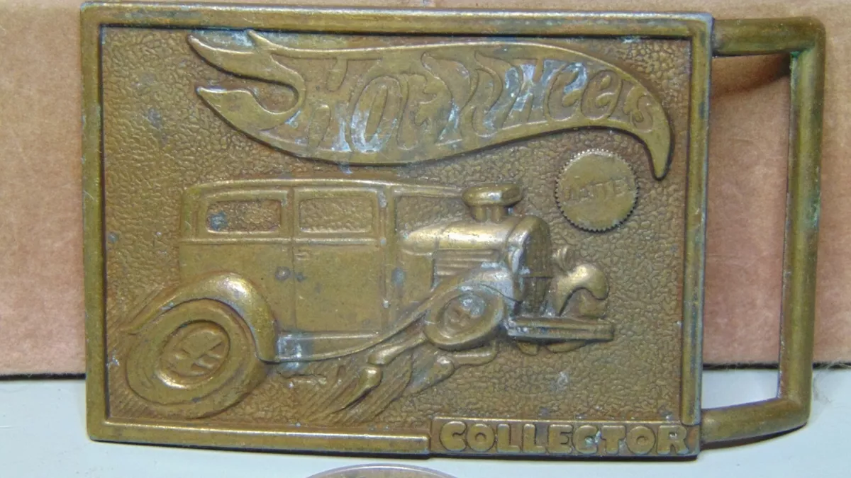 hot wheels belt buckle