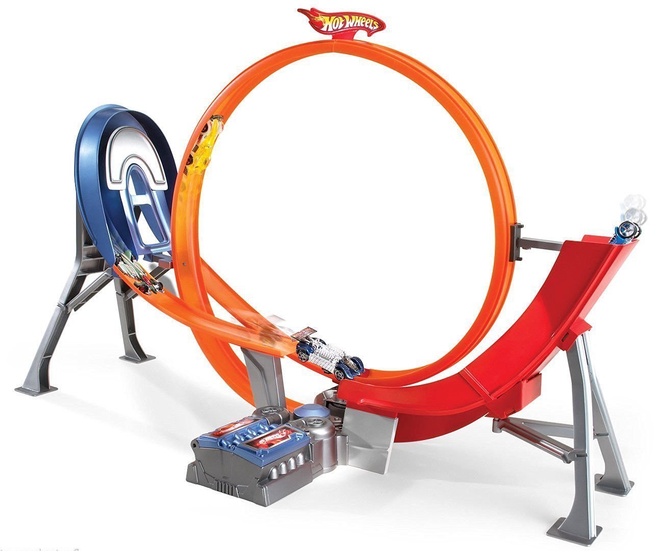 hot wheels race track loop