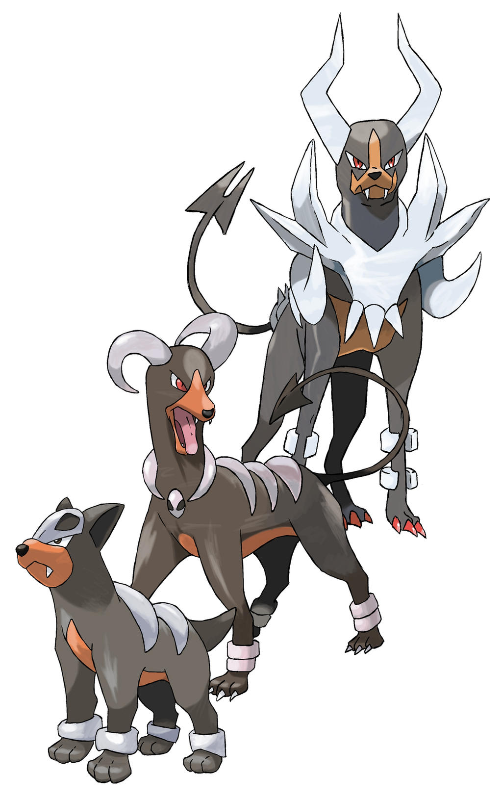 houndour evolve