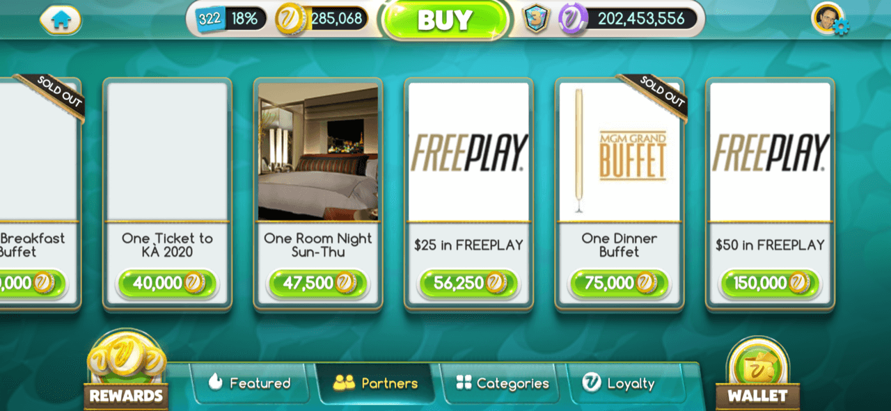 how do i redeem myvegas rewards