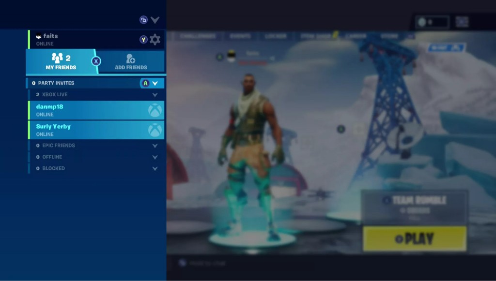 how do you add friends on fortnite ps4