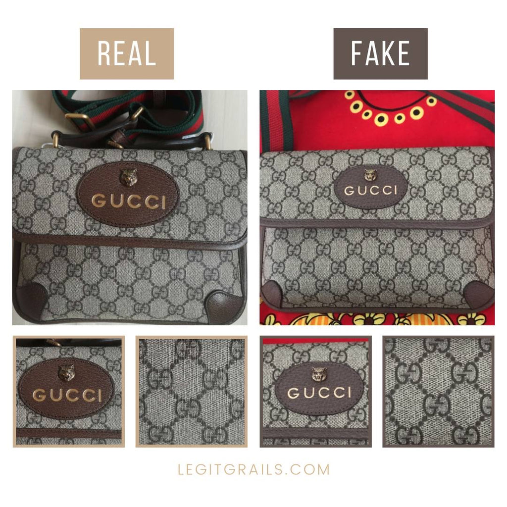 how do you tell if a gucci bag is real