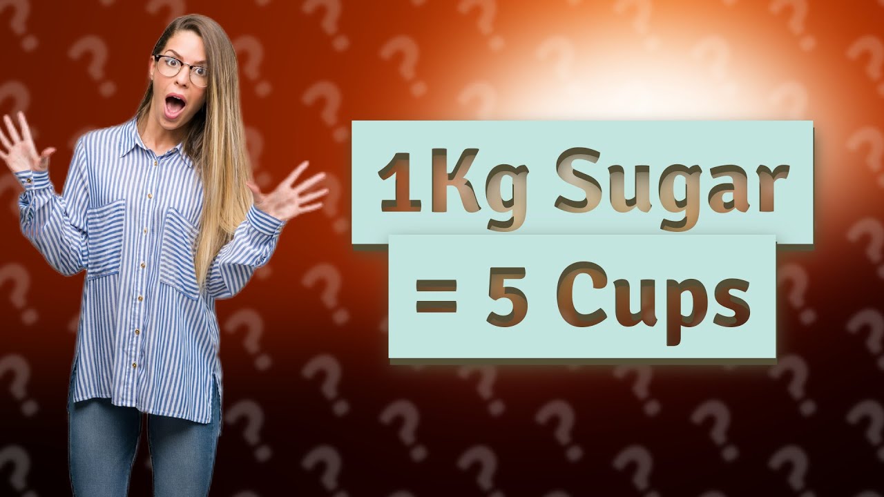 how many cups in 1 kg sugar