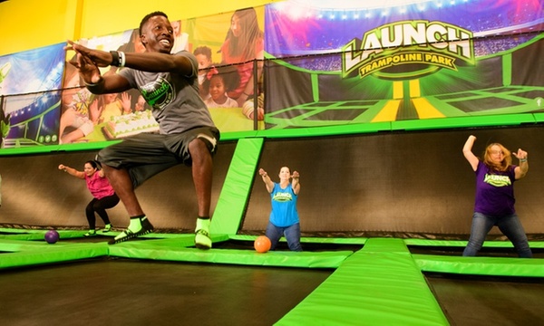 how much is launch trampoline park per person