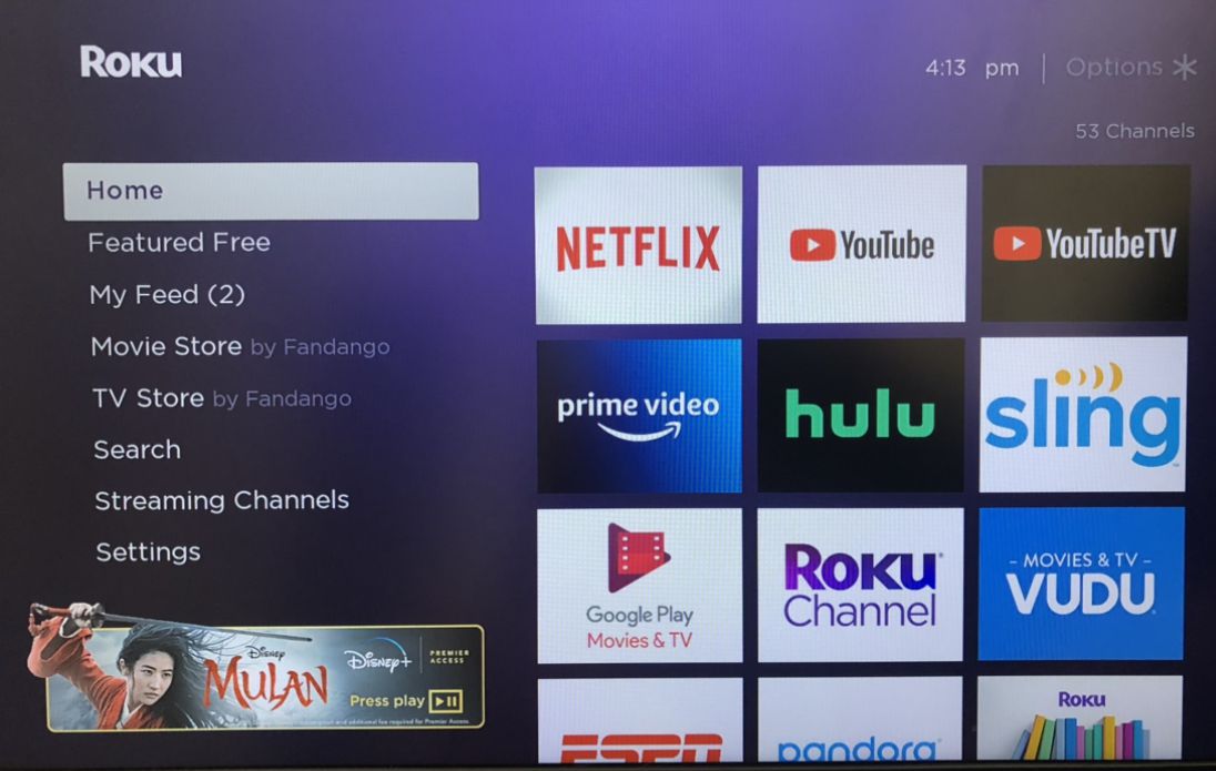 how to add channels to roku