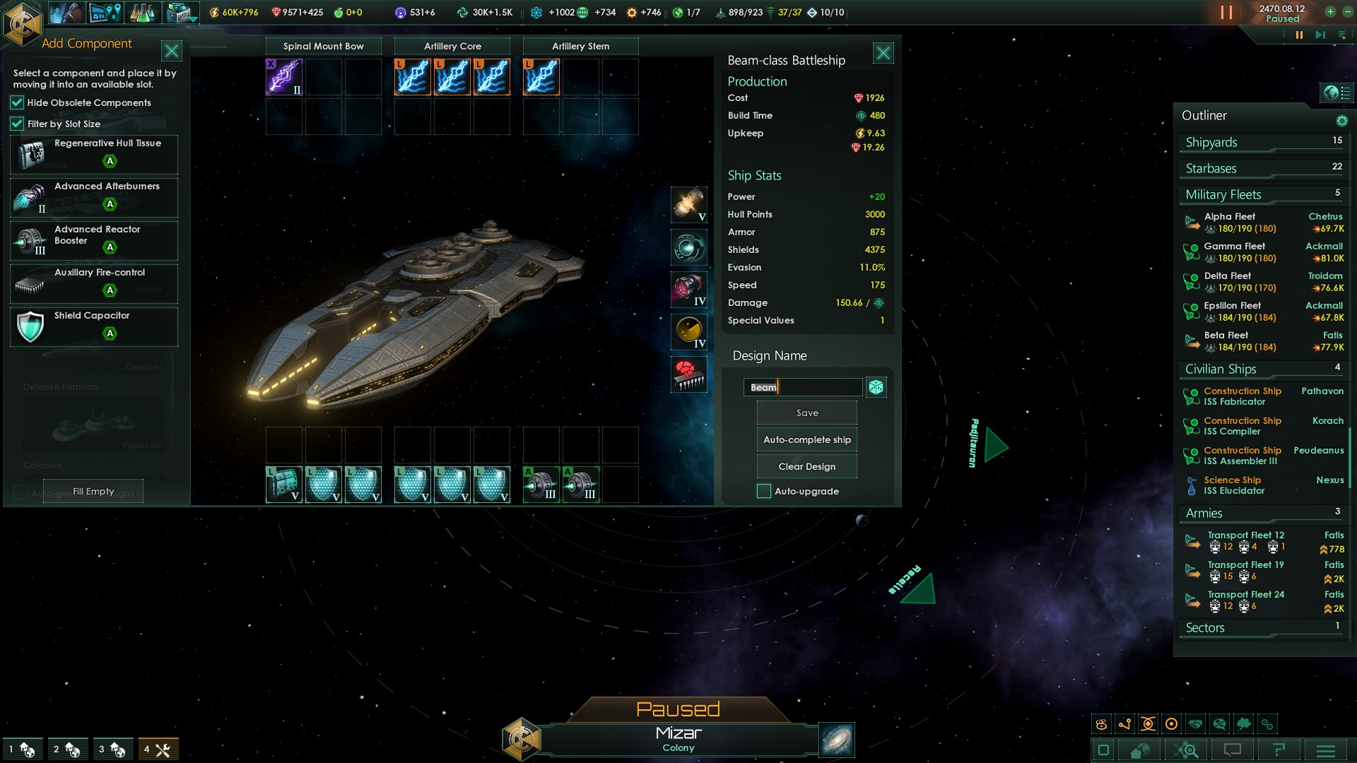 how to build a strong fleet in stellaris